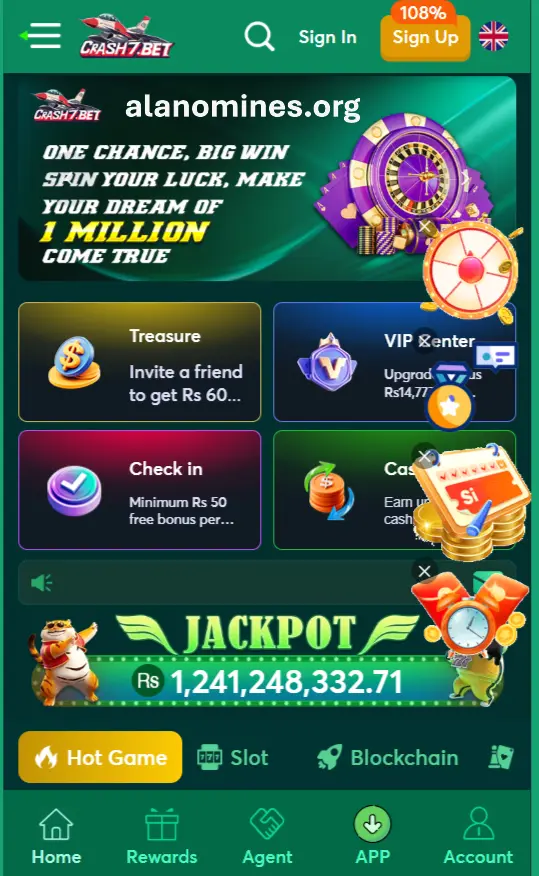 Crash7 Gaming App 2025: Interface