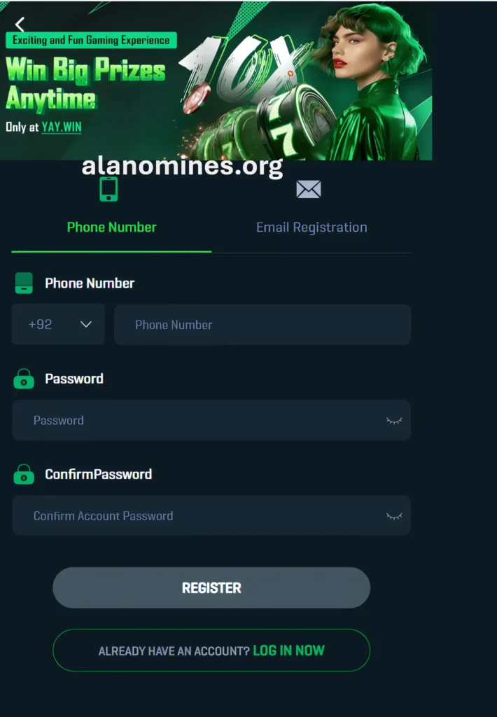 Yay win game APK 2025-registration