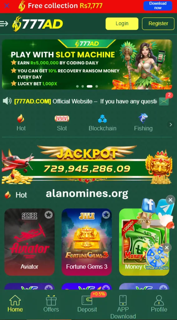 777ad game apk